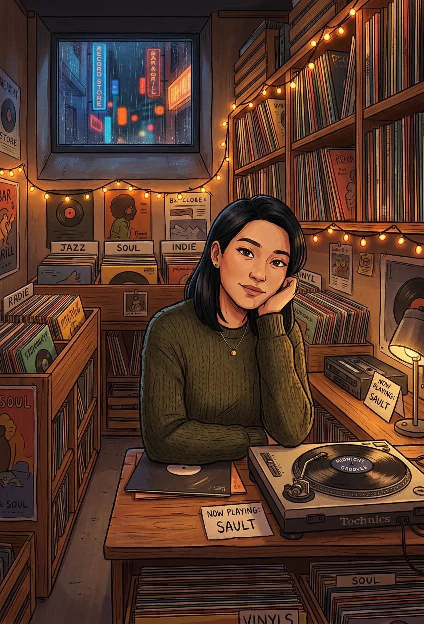 The Midnight Shift at the Vinyl Crypt